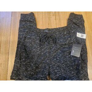 Bklyn Athletics Jogger Pants Black and White Mens Size Small